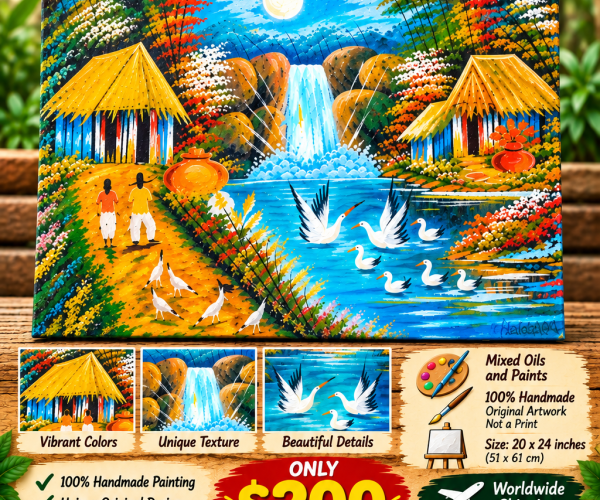 Water Fall-- Small Town